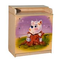 КДП 80/4-13  Комод с трансфор. крышкой КИТТИ пикник