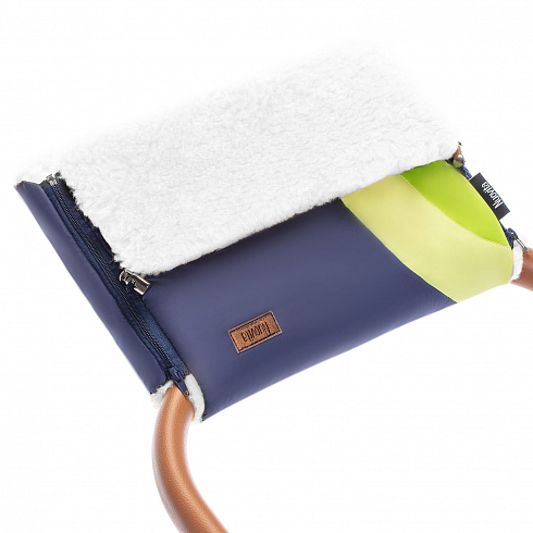 Муфта меховая для коляски Nuovita Cosmo Bianco